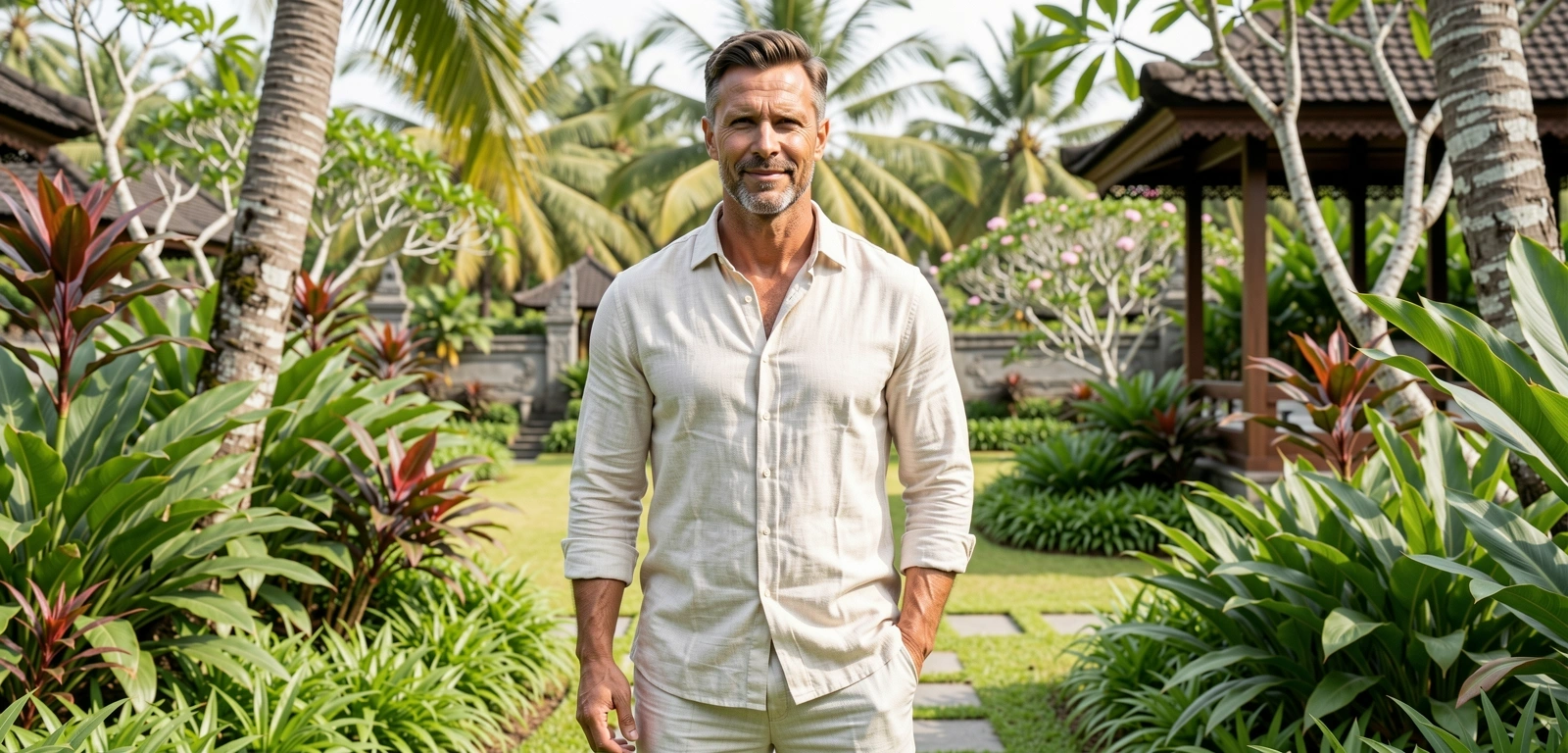 Pria aktif di usia 40 tahun